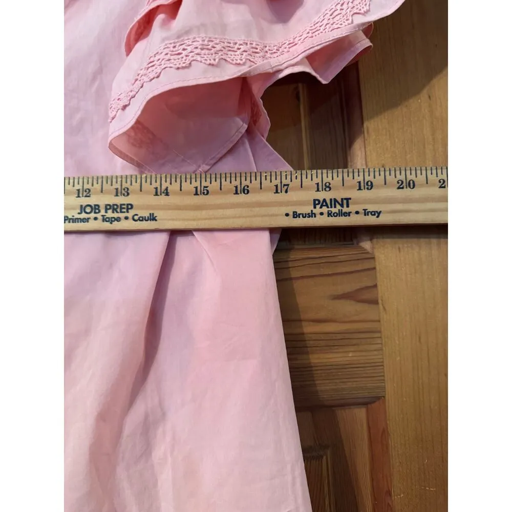 Moelleux flutter ruffle lace sleeve v - Image 7