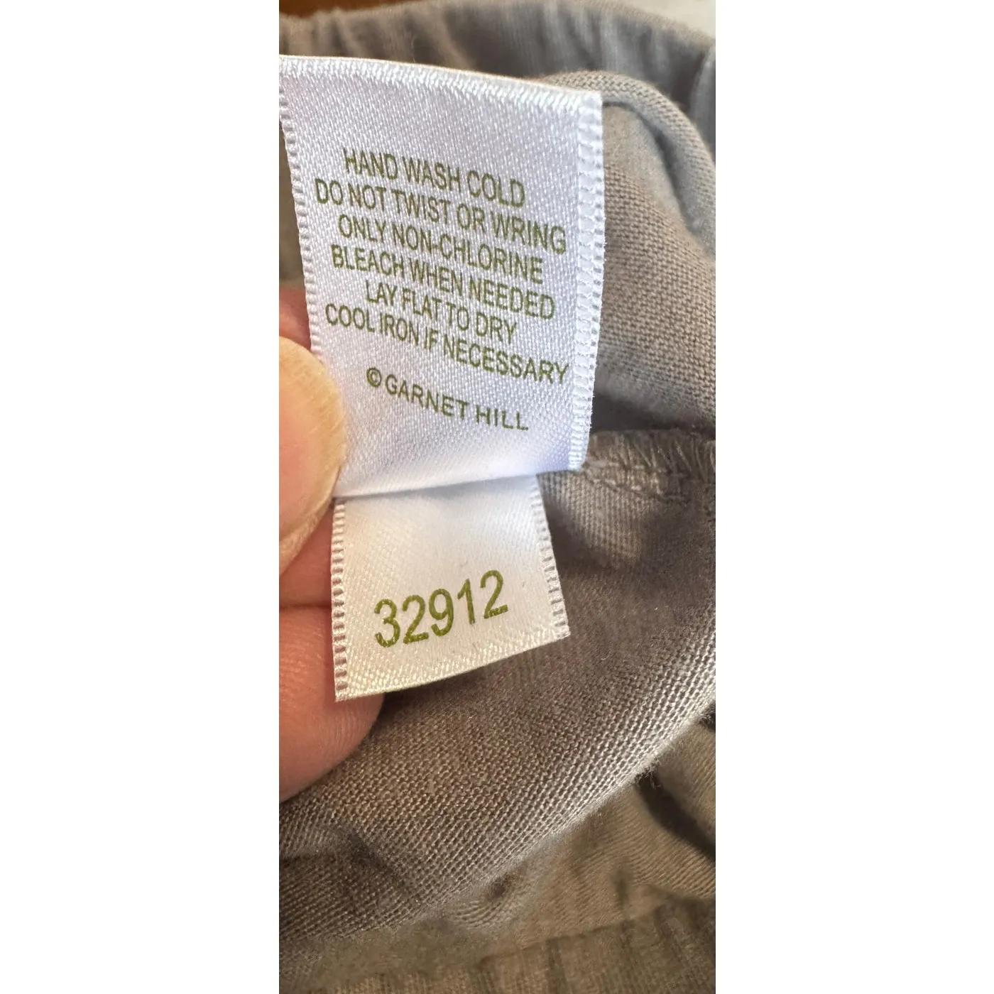 GARNET HILL Sheer Swiss Dot Midi Skirt XS in LIght Taupe/Gray - Image 7