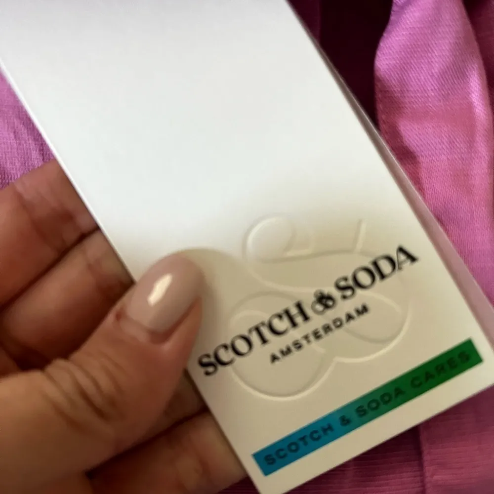 NWT SCOTCH AND SODA High-Rise Linen Tie Bubblegum Pink Shorts Sz L - Image 5