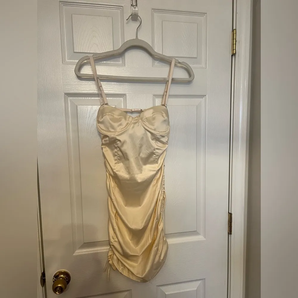 OW Collection X REVOLVE Freja Bra Dress in Ivory Size M - Image 5