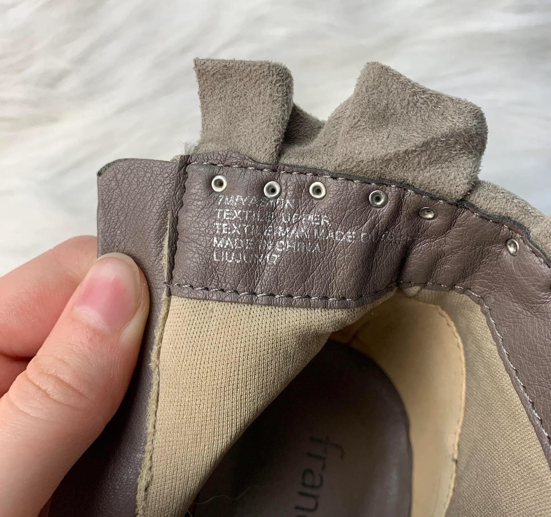 Francesca's  Gray Suede High Heel Ruffle Booties - Image 9