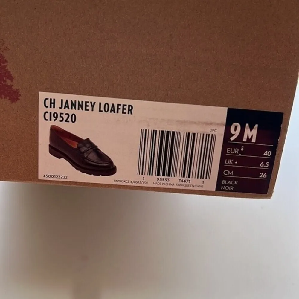 Cobb Hill luxury designer Women'n shoes Janney Loafer Black leather size 9. - Image 6