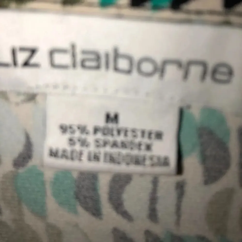 Liz Claiborne sleeveless blouse shirt top tank green career draped pleated M - Image 6