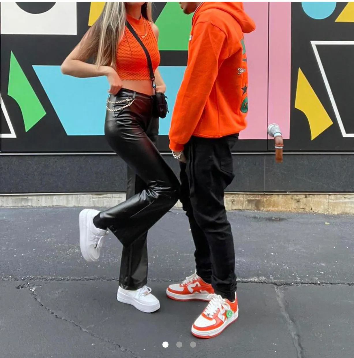 Princess Polly Kollyy Wet Patent Leather Flare Pants  - Image 2