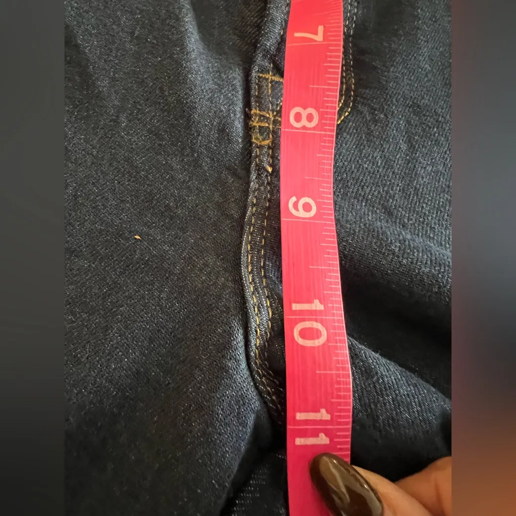 Good American Soft Tech Good Curve Straight Jeans Size 2/26 NWT Indigo color - Image 7