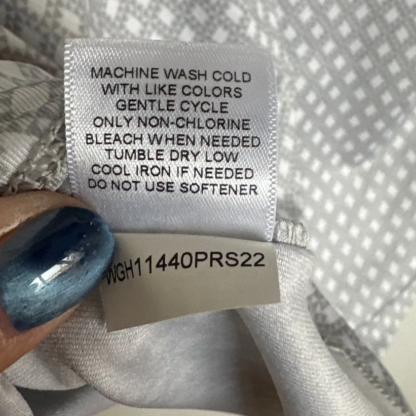 Lady Hagen Gray Patterned 1/4 Zip Golf Pullover, Size XS, Like New Condition - Image 5