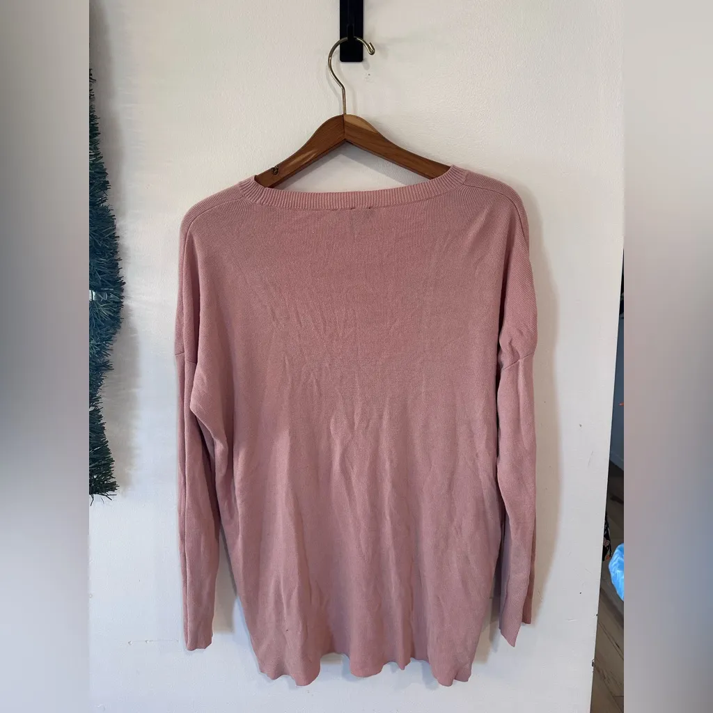 Eileen Fisher Stretch Crepe Crew Neck Box Top Long Sleeve Women’s Size Large - Image 8