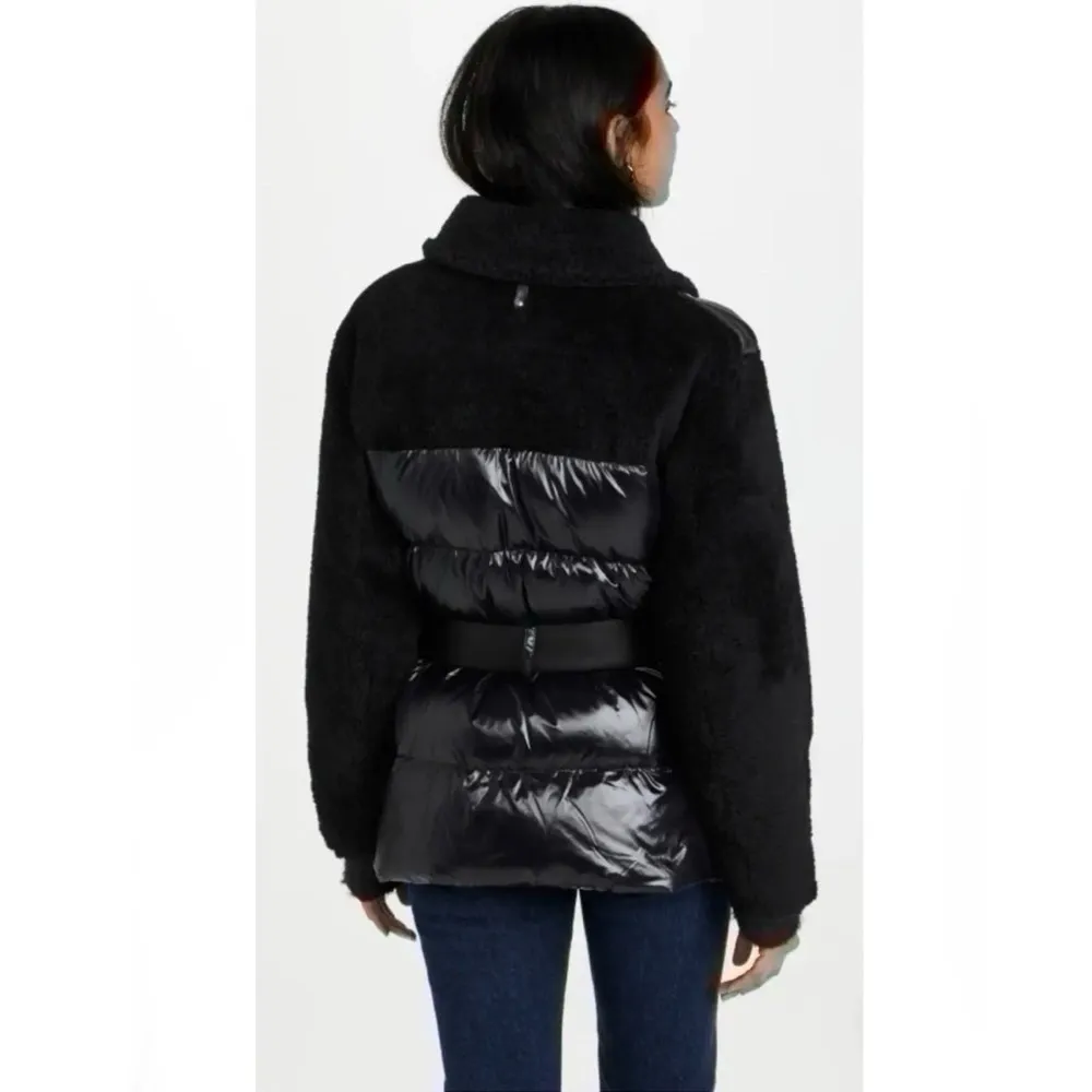 NEW Mackage Rune Moto Sherpa Down Puffer Jacket - Image 4