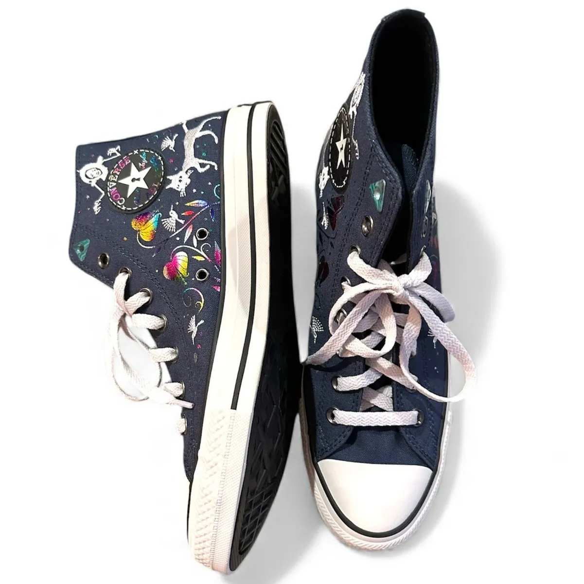 Converse Chuck Taylor Laika Coraline Beldam limited edition Size 10.5W/Mens 8.5 - Image 4