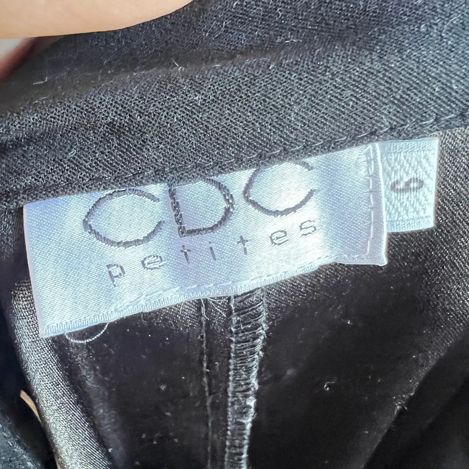 Vintage Black Faux Suede Dress Western Gothic 70s Inspired Retro Sz 6‎ - Image 3