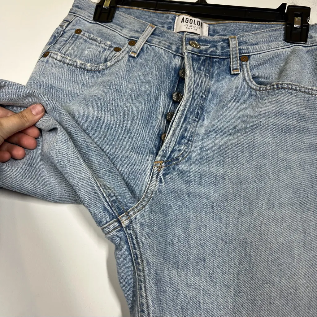 Agolde Jamie Button Fly Jean Size 26 - Image 8