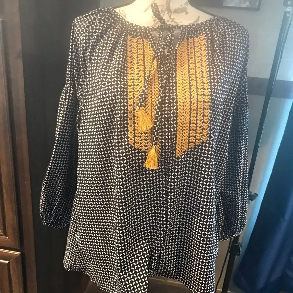 Nu New York Boho Blouse Extra Large - Image 7