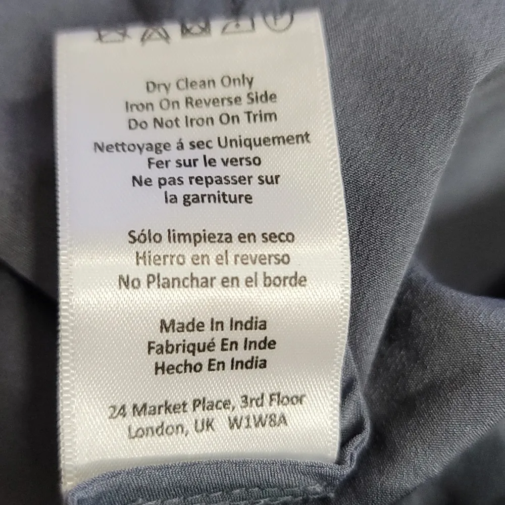 BHLDN Belize Dark Periwinkle Dress size 14 - Image 10