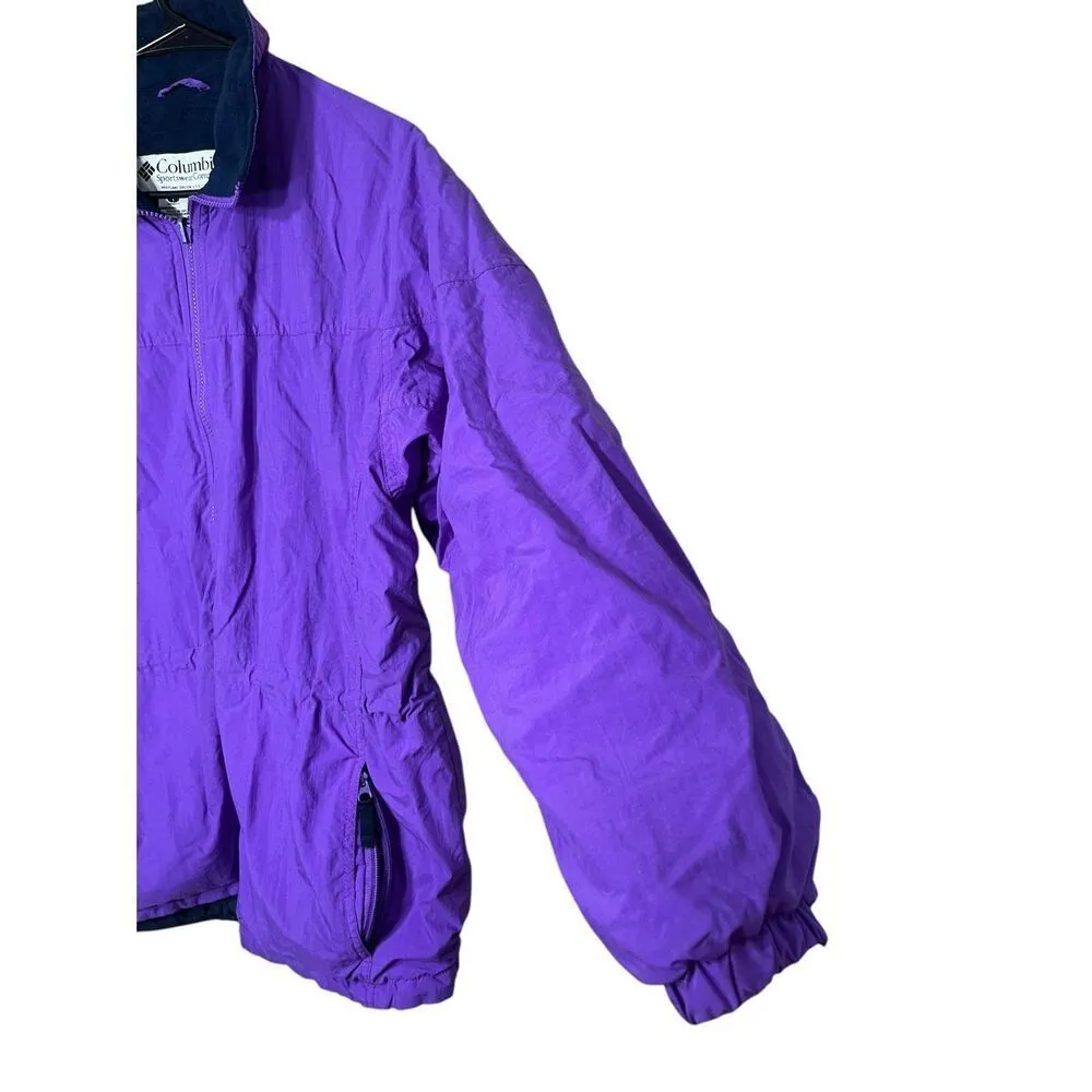 Vintage Columbia Women’s Purple Jacket Size L - Image 2