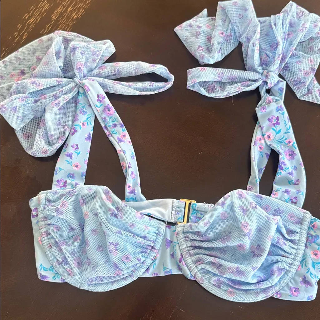 Beach Riot Drea Top Iris Petal, Size Medium, $128 - Image 15