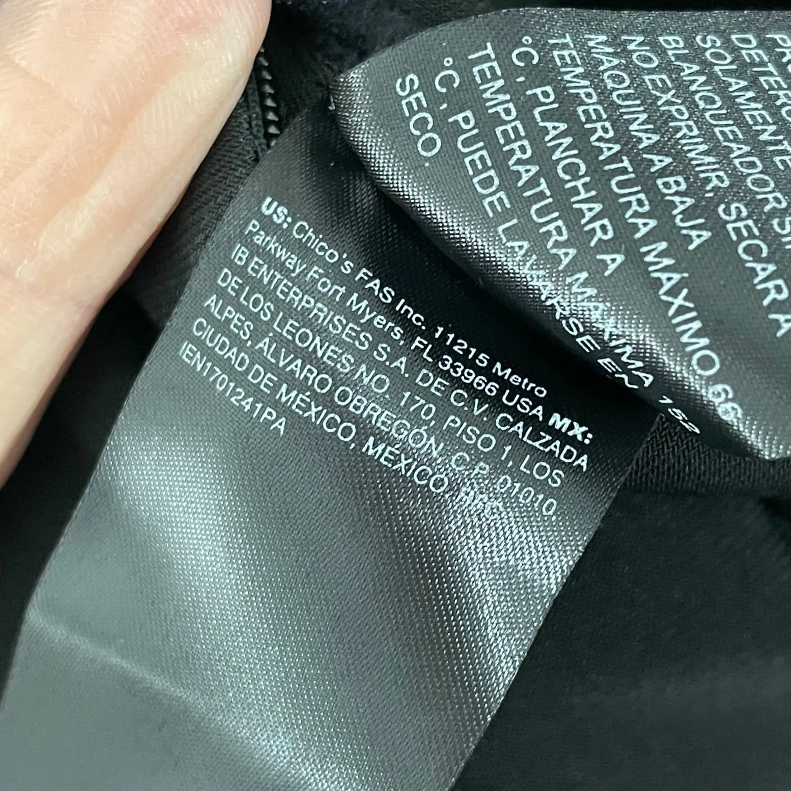 NWT WHBM Jumpsuit Shirred‎ Shoulder Black Matte Jersey LP Women's Large Petite - Image 14