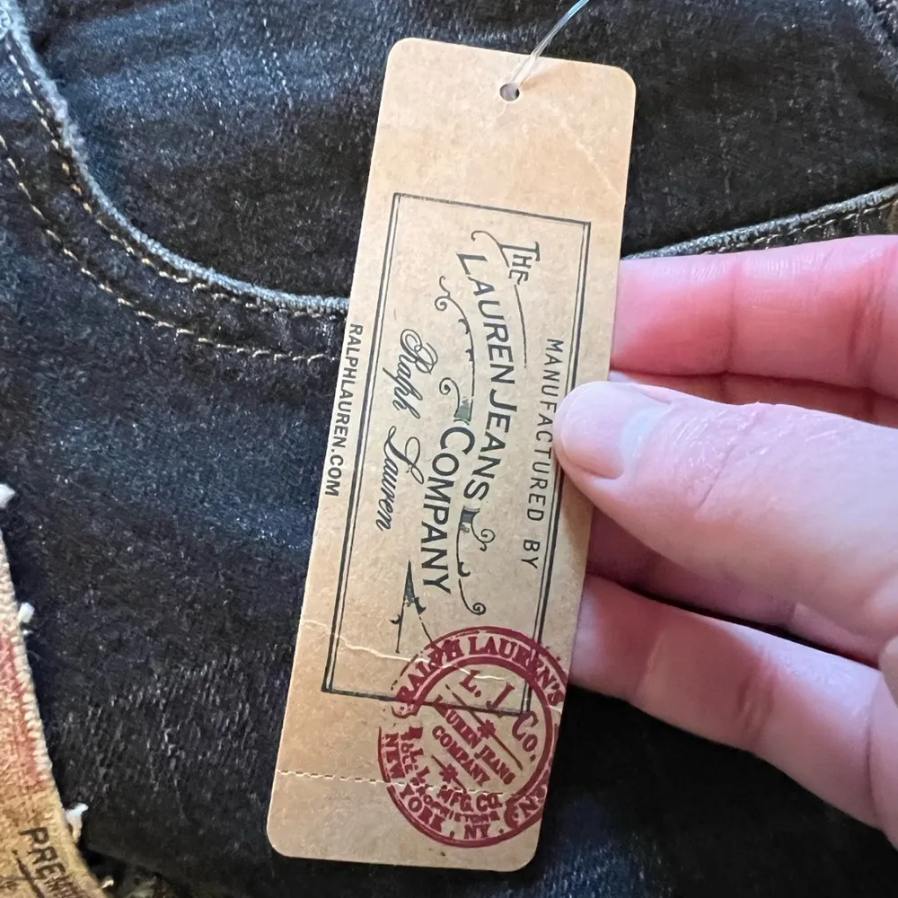 Lauren Jeans Co. Vintage Blue Denim Jeans Ralph Lauren Y2K Decorative Patches 16 - Image 13