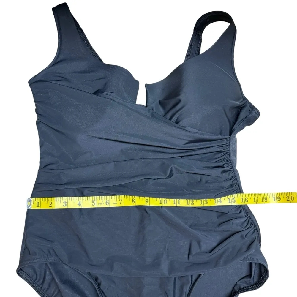 Miraclesuit Plus Size 20W Escape Underwire One Piece Swimsuit Must Haves Black - Image 14