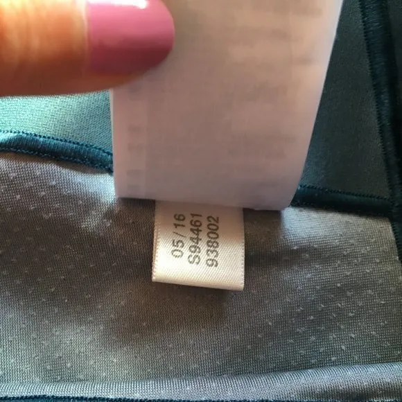 Adidas Womens Training Miracle Sculpting Tights‎ Blue/Utility Green Climalite S - Image 10