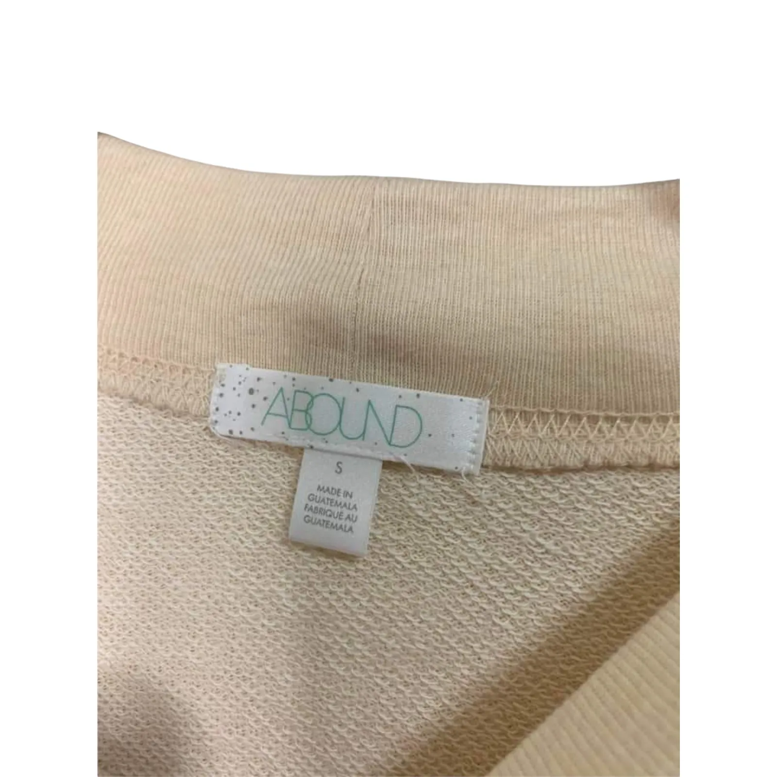 ABOUND Beige Oatmeal Pullover‎ Sweater Size Small NEW - Image 2