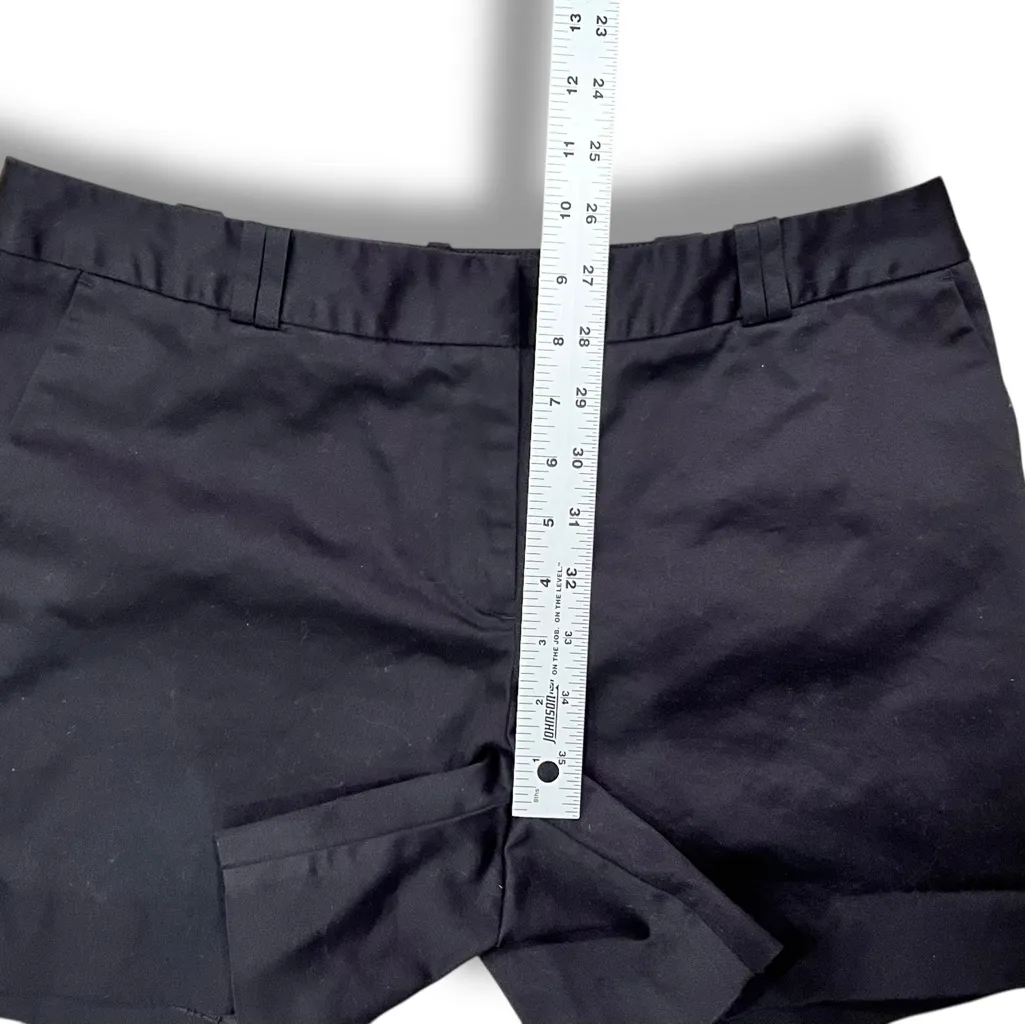 Worthington Womens Shorts Modern Fit Mid Rise Black Size 6 EUC - Image 7
