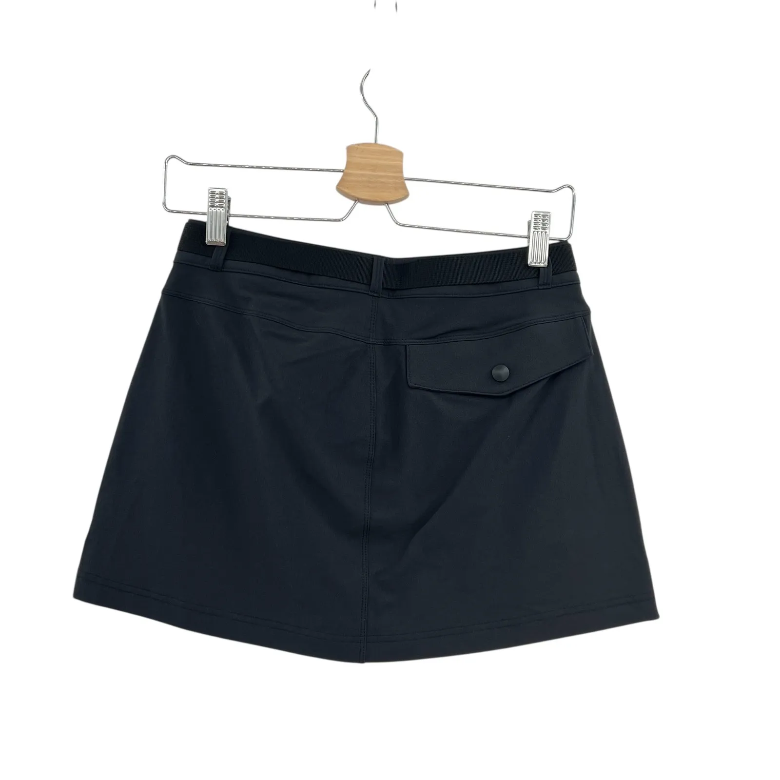 Outdoor Voices RecTrek Belted Mini Skirt Black Sportswear Active Size XS - Image 5