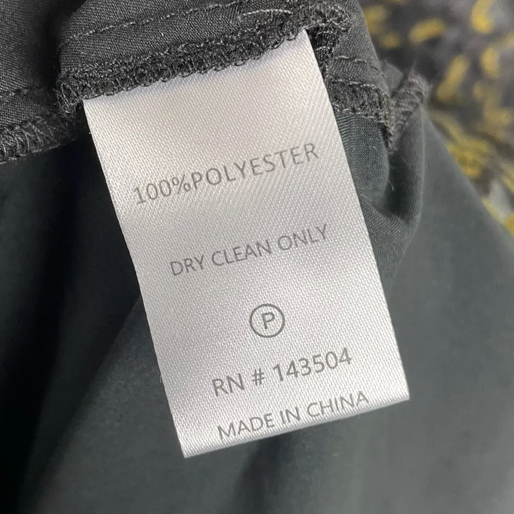 Marie Oliver Women's Everly Ruffled Organza Midi Dress Size 8 Black Jacquard - Image 9