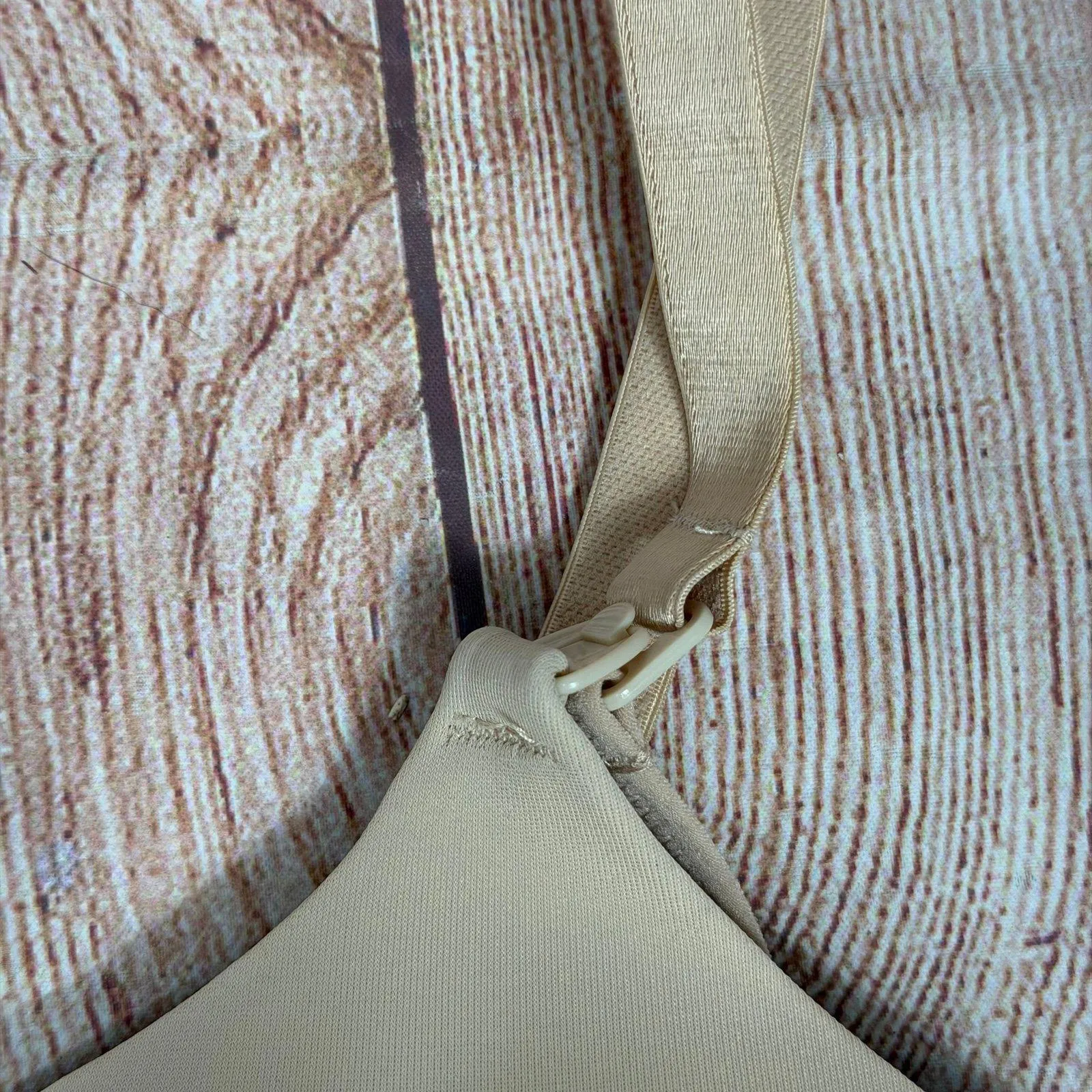 Motherhood Intimates Nursing Bra 36D Beige - Image 4