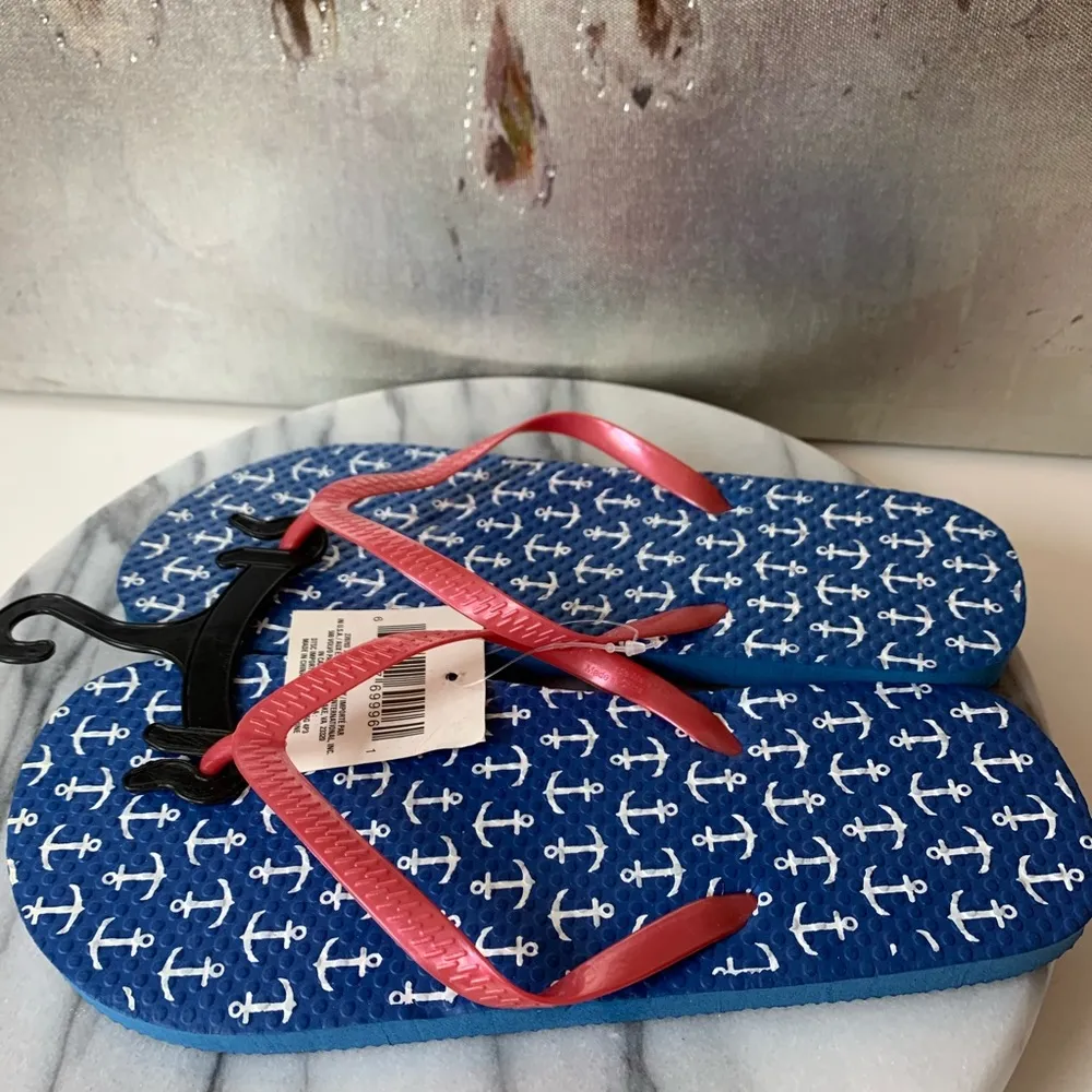 Anchor Flip Flops Blue Size undefined - Image 11
