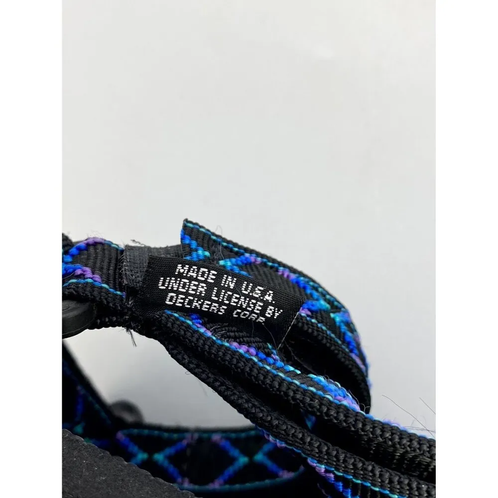 Teva Original Universal Strappy Womens 6 Multicolor Outdoor Hook & Loop Sandal - Image 6