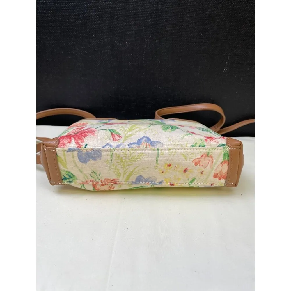 Relic Women's Floral Multi Watercolors Crossbody Bag/ Purse SKU 5903 - Image 3