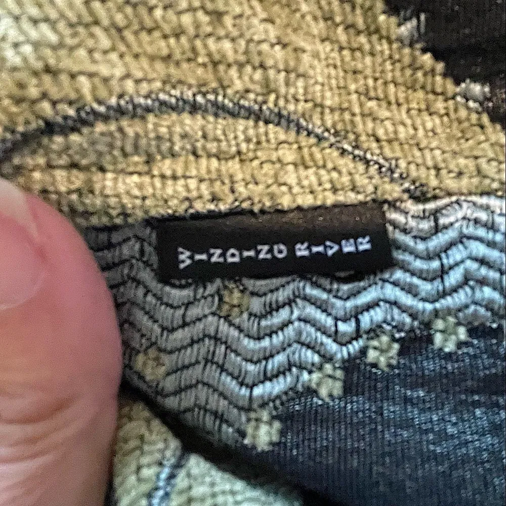 WINDING RIVER JACKET ARTISAN VINTAGE OS see‎ measurements below. Reversible Black Size 8 - Image 5