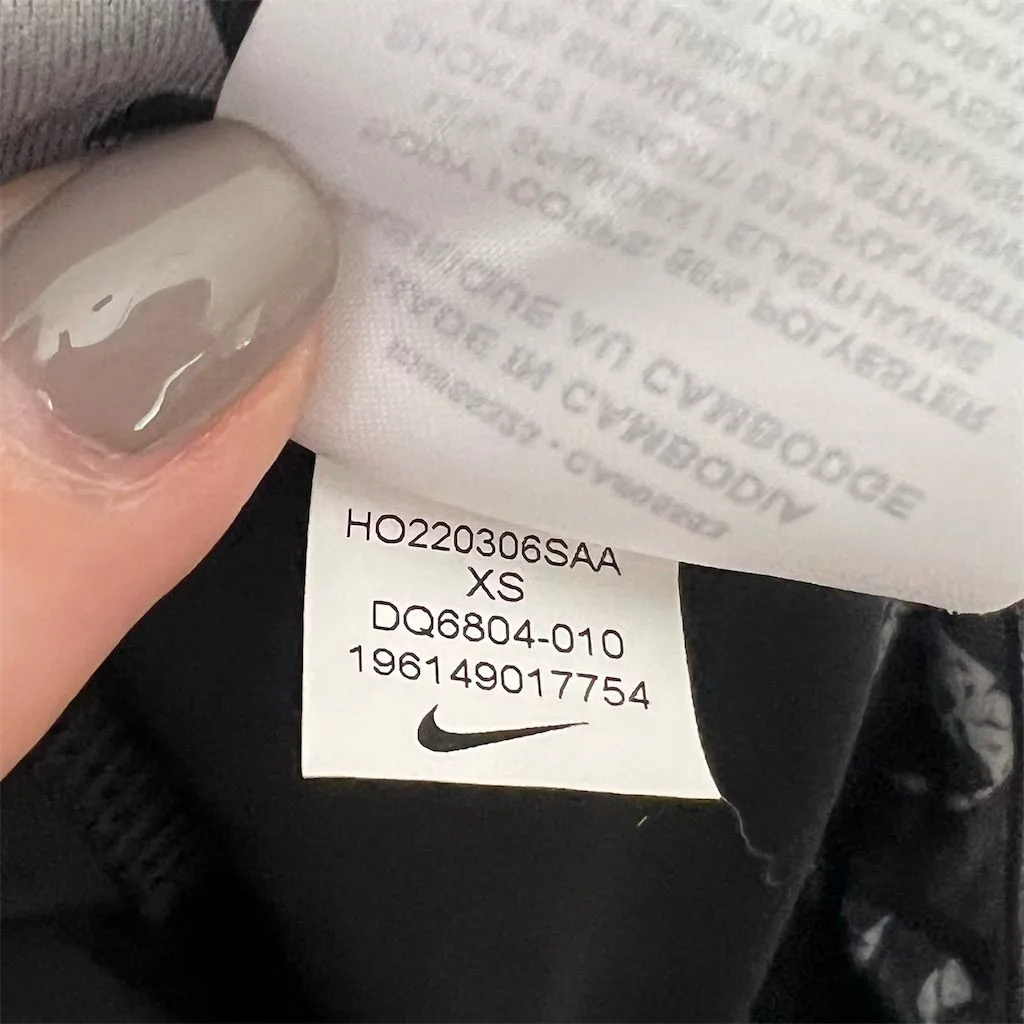 Nike Women's Dri-FIT Tennis Skort Black/White XS Athletic Activewear - Image 3