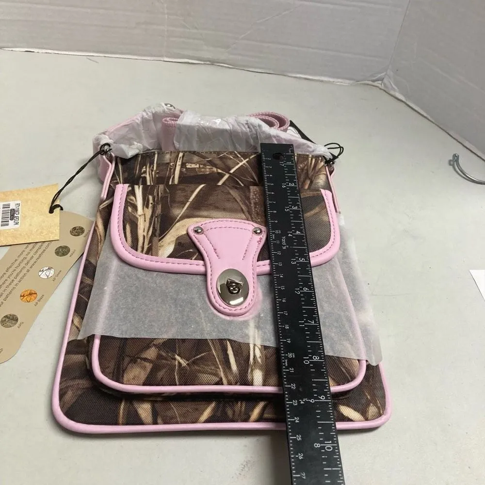 REALTREE Women’s Camo Pink & Brown Crossbody & Concealed‎ Carry With Dust Bag - Image 9