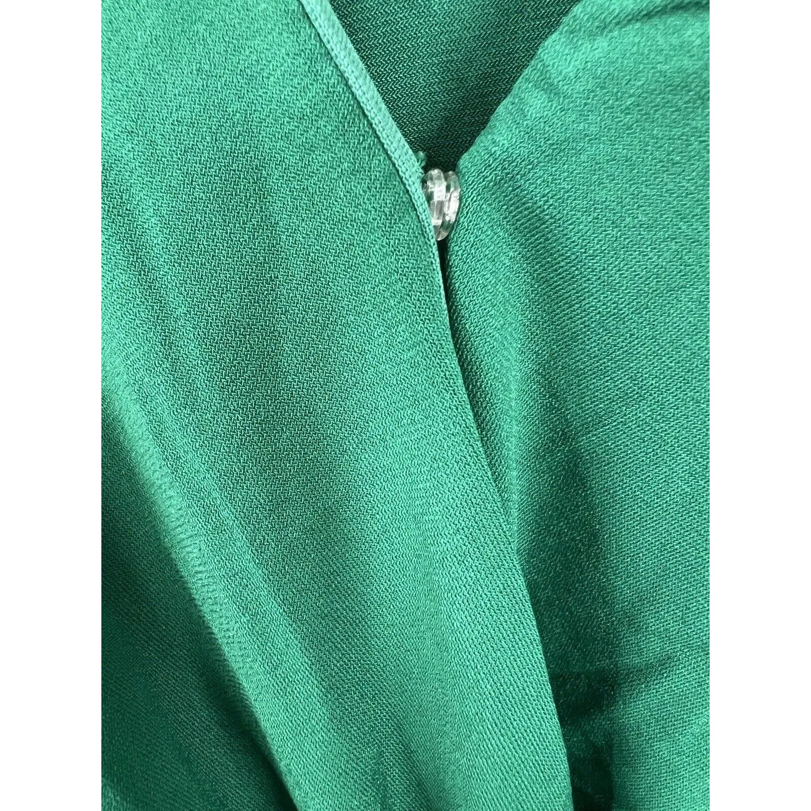 Eloquii Midi Dress Size 26 Castleton Green Knot Front Pleated Skirt Women‎ New - Image 7