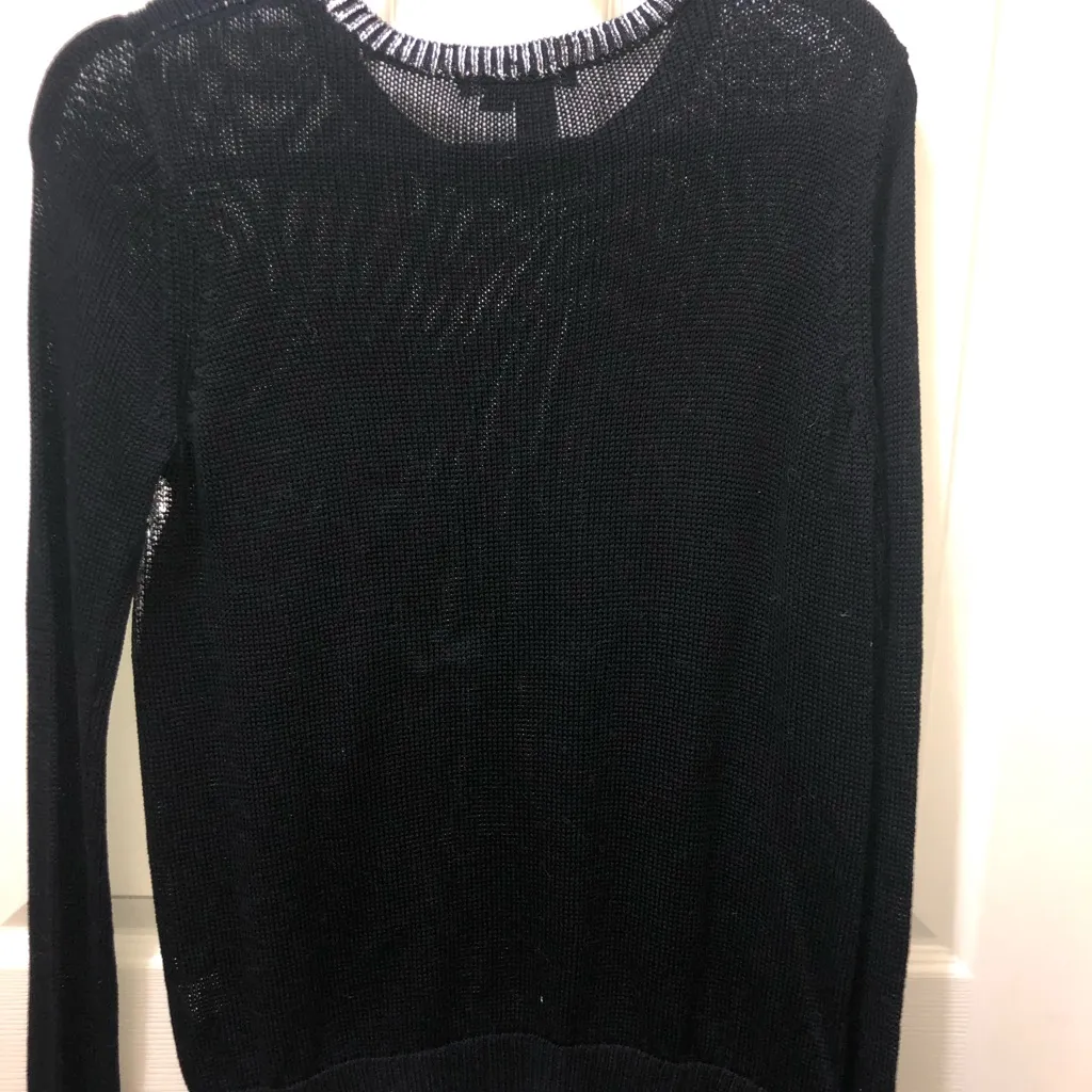 Peace‎ of Cloth Silver stripe crew neck size S - Image 3