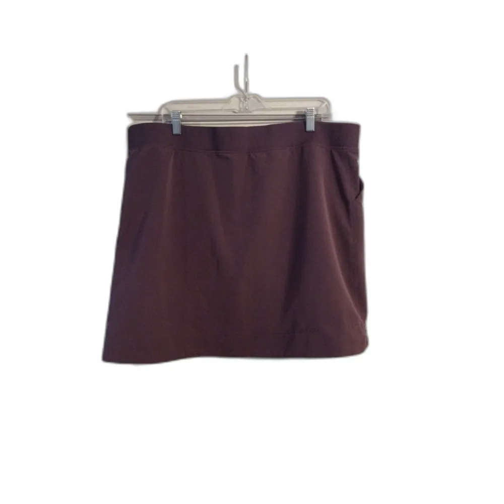 Plus size XXL Purple Skort Golf Shorts Stretchy EUC - Image 2