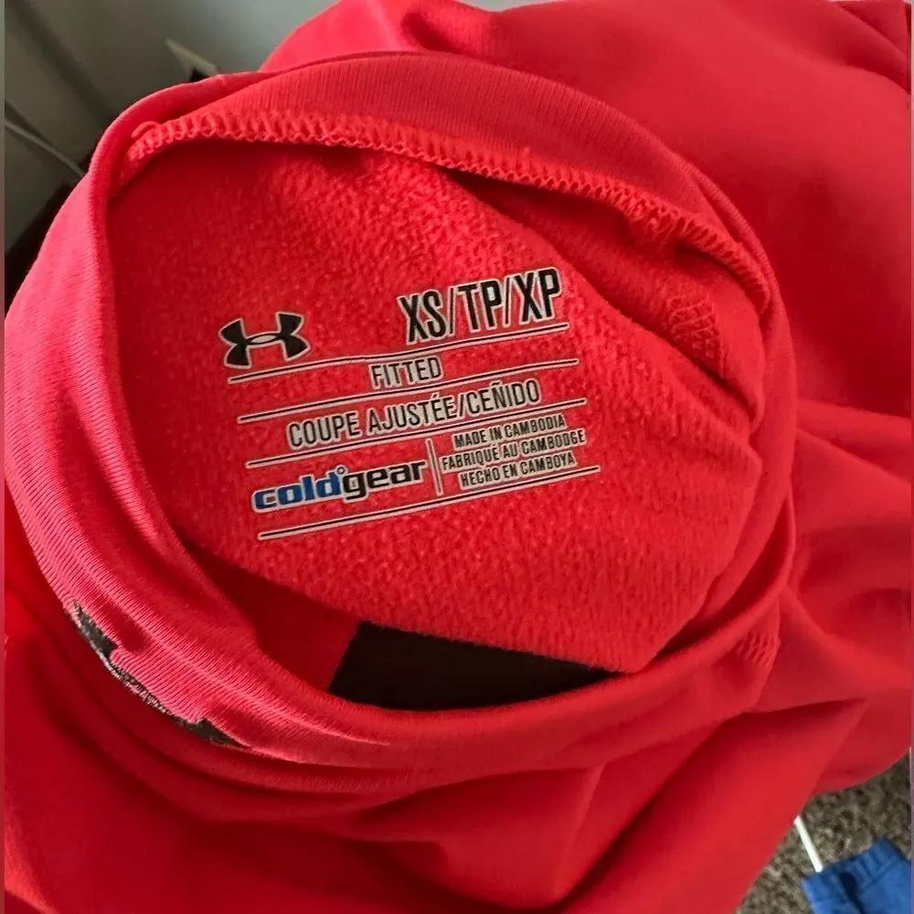 Under Armour ColdGear Womens XS Pink Base Layer - Image 5