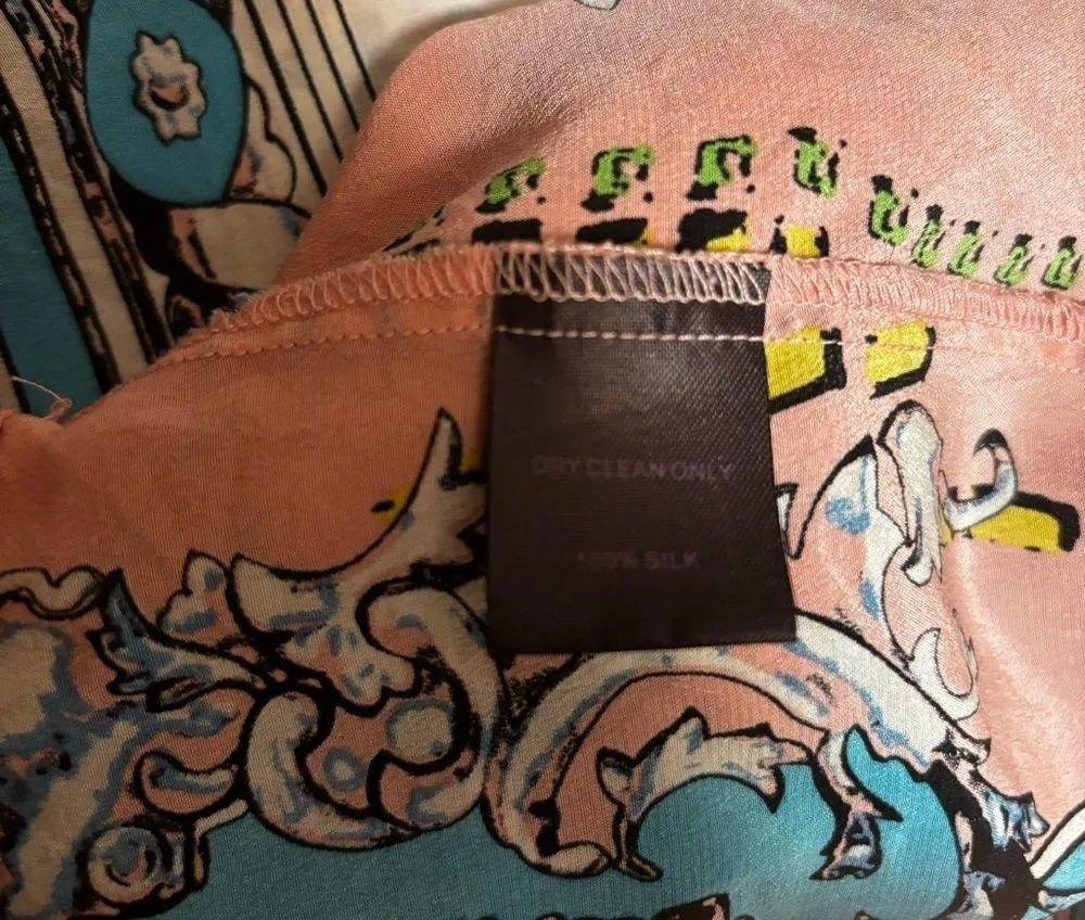 Hale Bob Multicolor Silk Blouse | Sz. S | EUC - Image 9