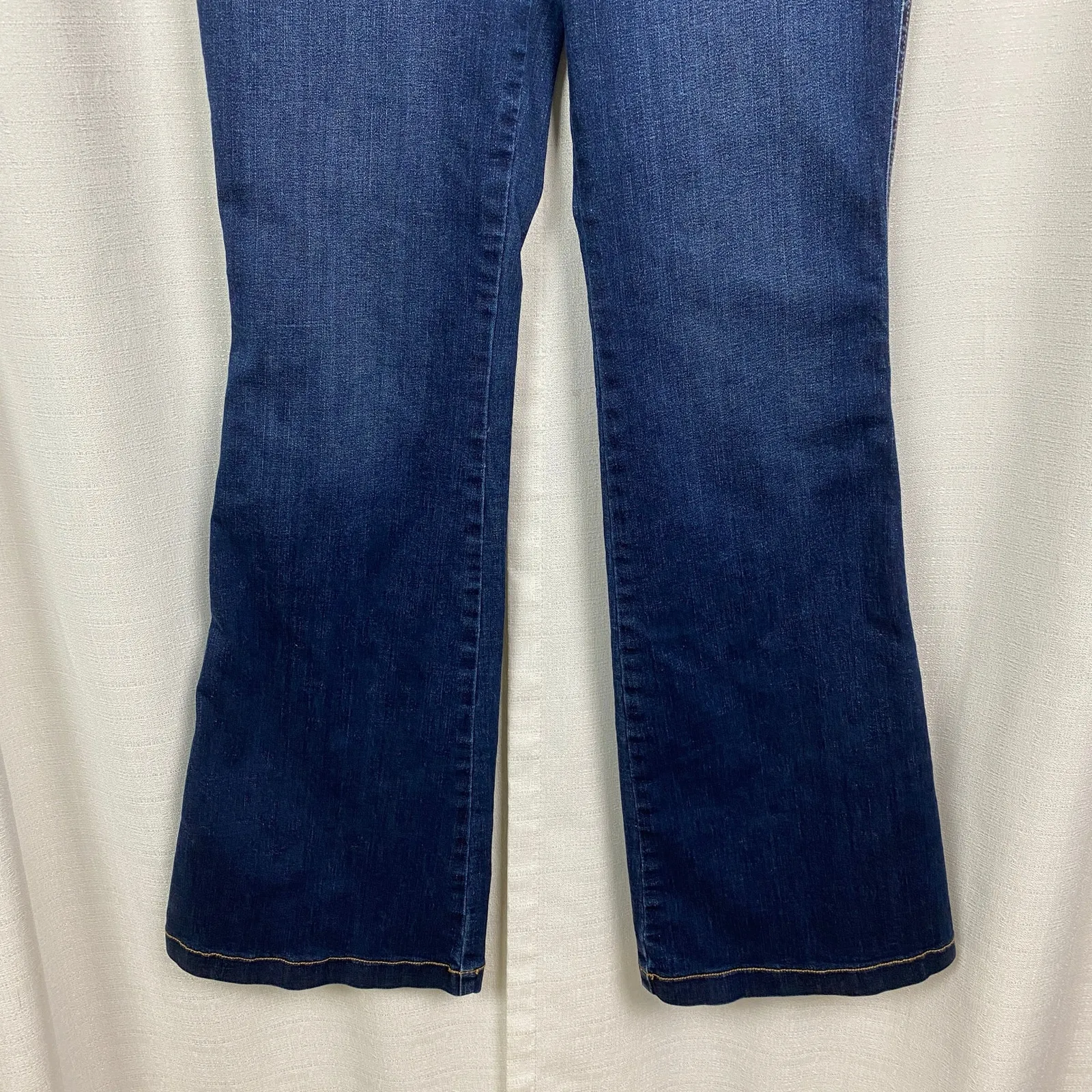 Spanx  Midnight Shade Pull On Flare Jeans Sz.L - Image 9