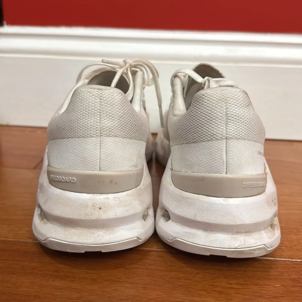 On Women's Cloudpulse White Athletic Sneakers Size 9.5 - Image 4