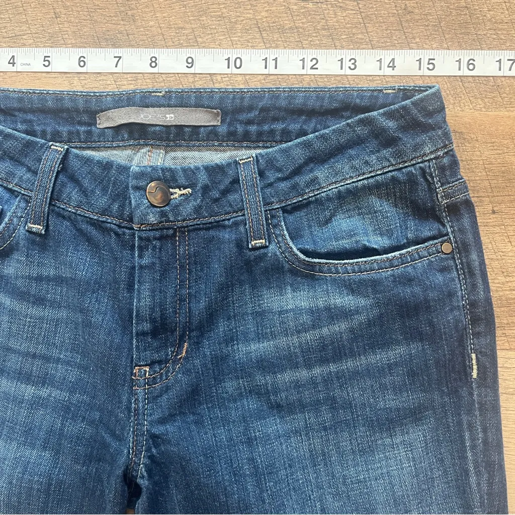 Joe's The Honey Booty Fit Denim Jeans Women Size 29 Bootcut Medium Wash Low Rise - Image 5