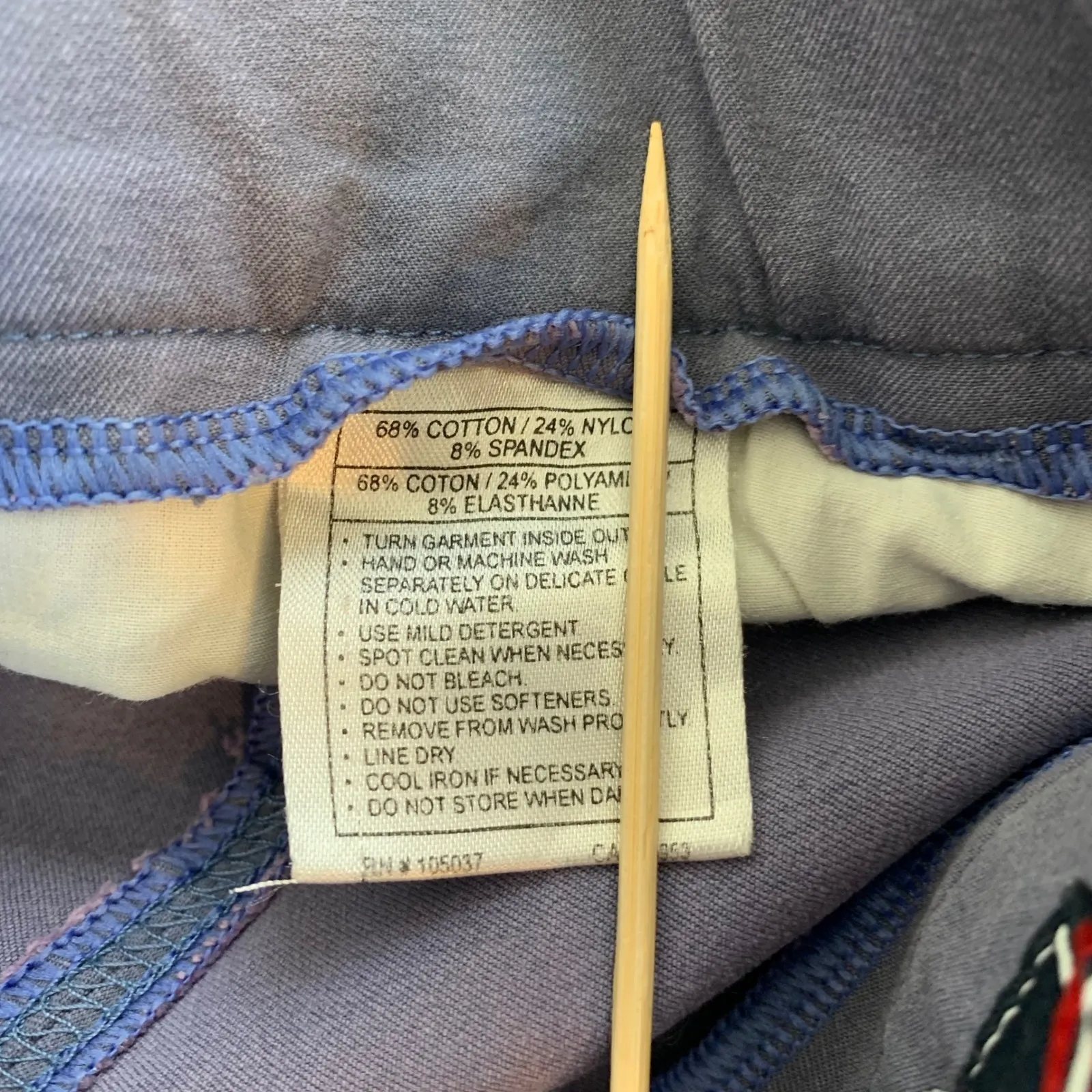 FLAWS Ariat Women's Riding Breeches Size 32R Grey Knee Patch Equestrian Pants - Image 7