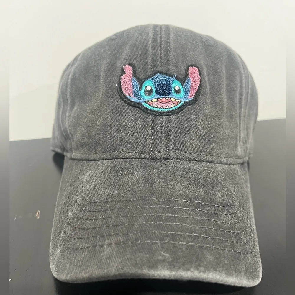 Disney Lilo & Stitch Smiling Stitch Chenille Patch Cap - Image 7