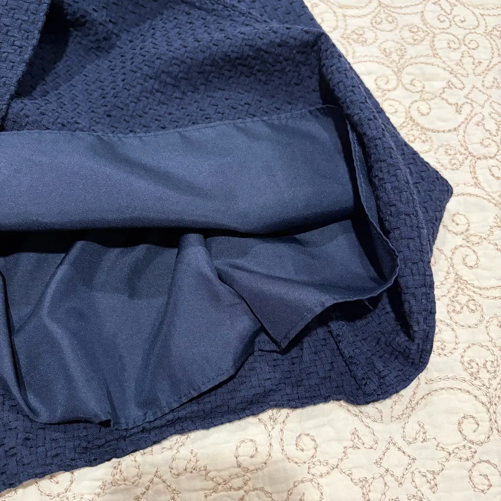 J. Crew Women’s Navy Dress Size Large - Image 8