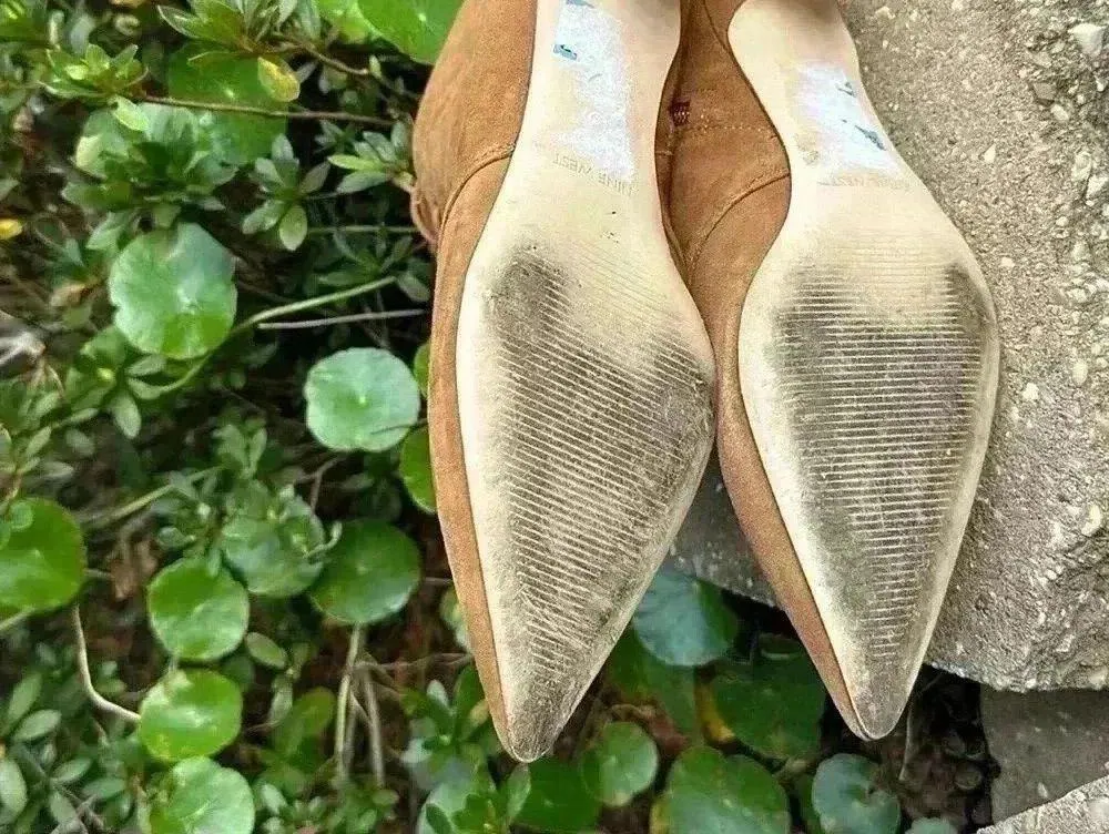 Nine West Shoes Women's 5.5 Beige Camel Tan Leather Yendira Ankle Bootie - Image 13