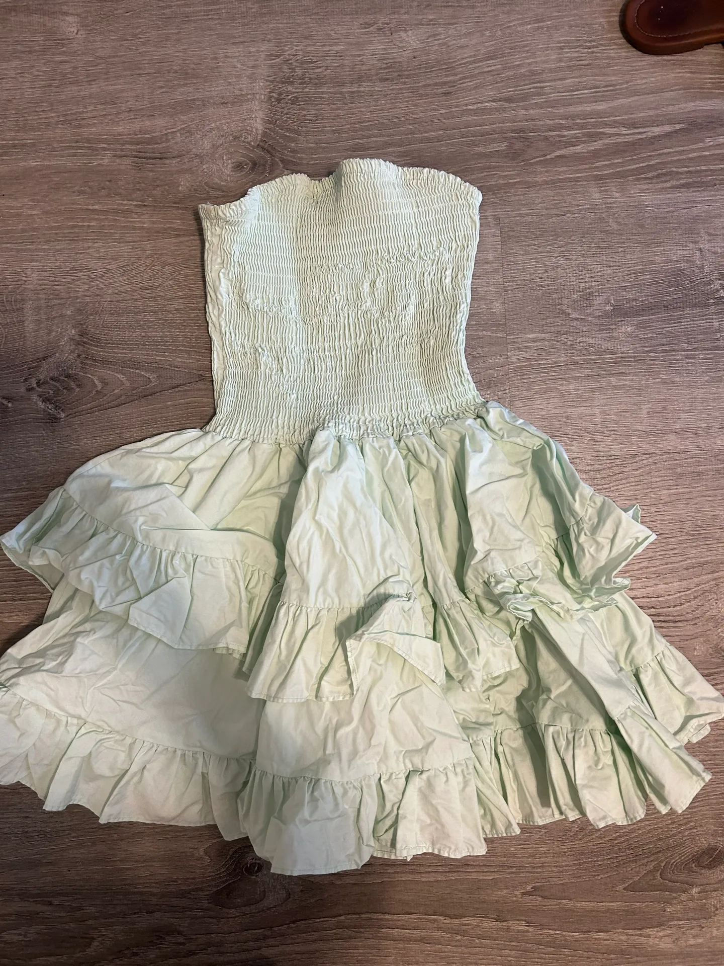 Mable Teal Tube Top Dress - Image 2