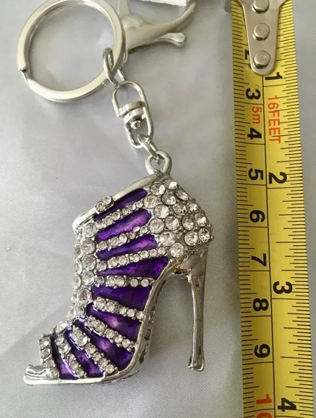 Violet Stiletto Keychain Purple - Image 2
