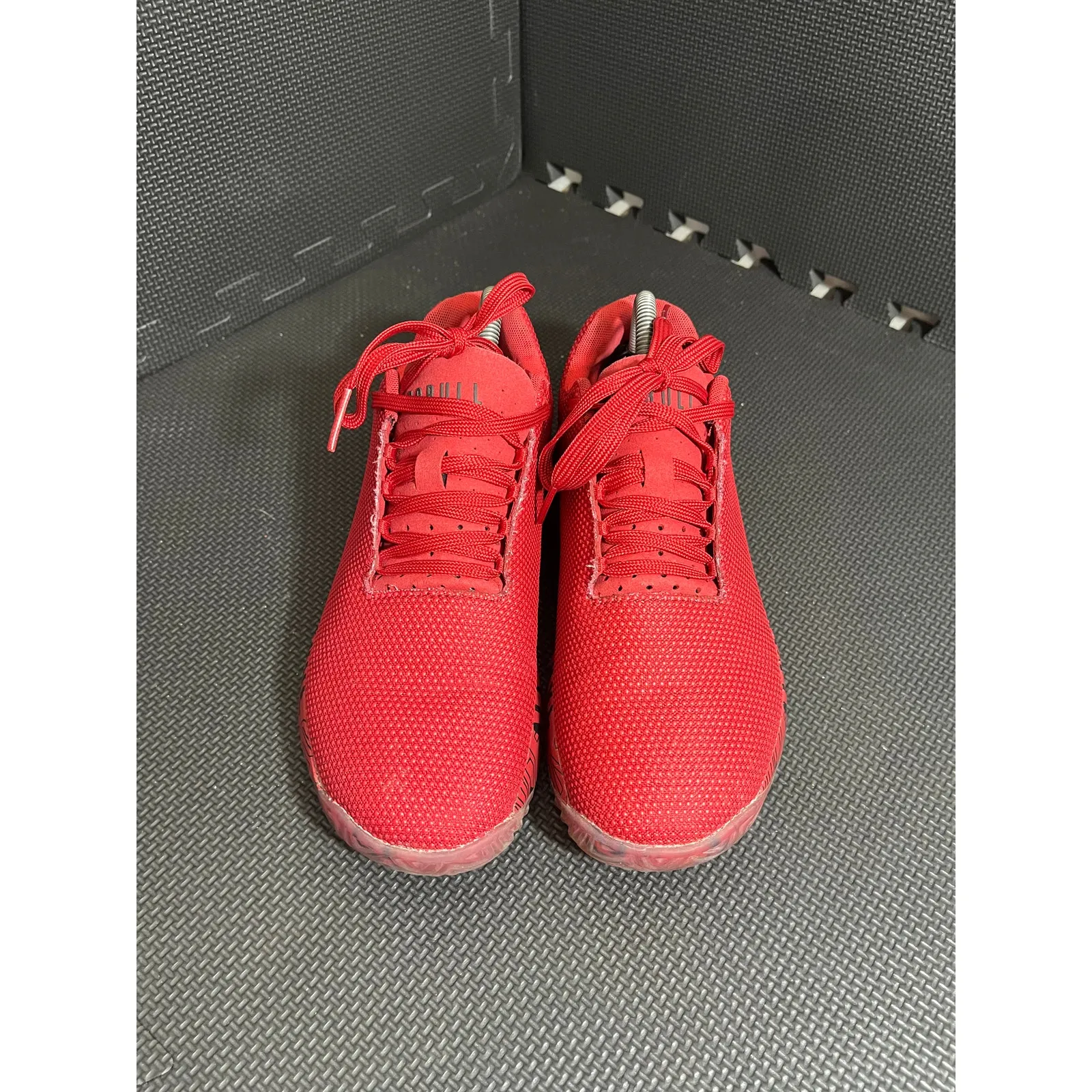 NOBULL All Love Trainers Sneakers Red‎ Lifting Crossfit Shoes Mens 8 Womens 9.5 - Image 2