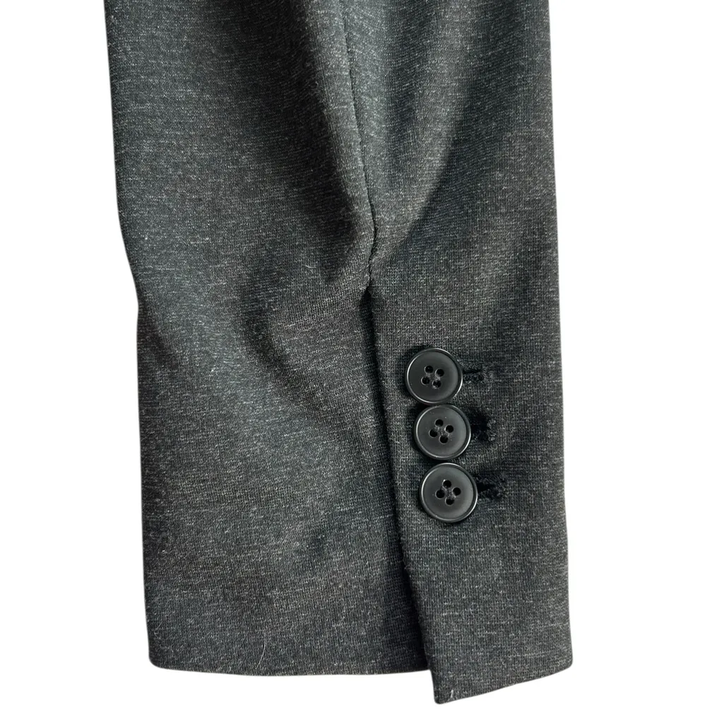 J Crew 365 Classic Grey Blazer Size 4 Professional Casual Preppy Academia - Image 11